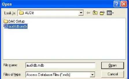 FIGURE 2-2   Open Dialog Box