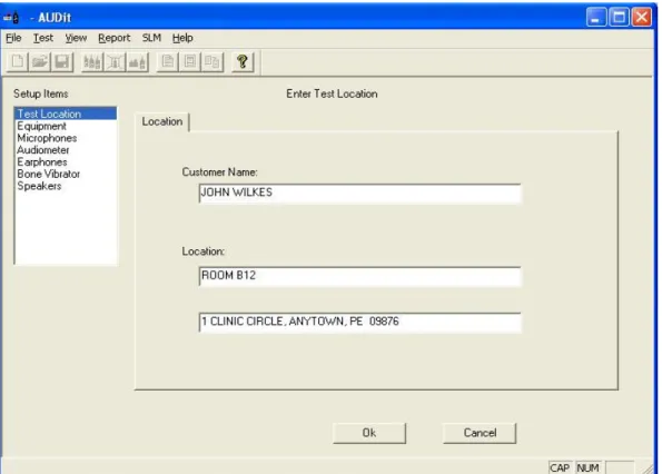 FIGURE 3-2  Test Location Dialog Box