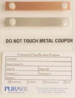 Figure 1: Picture of an Unexposed Corrosion Classification Coupon 