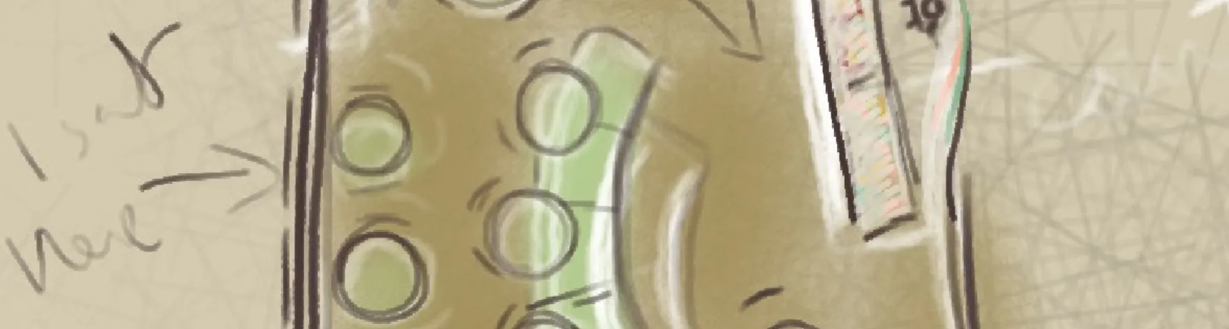 FIG 7 – Argo Tea shop sketch