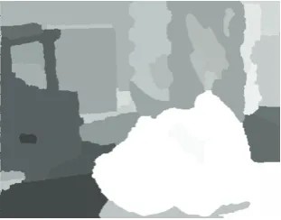 Figure 7: Estimated depth map after perceptual depth enhance-ment.