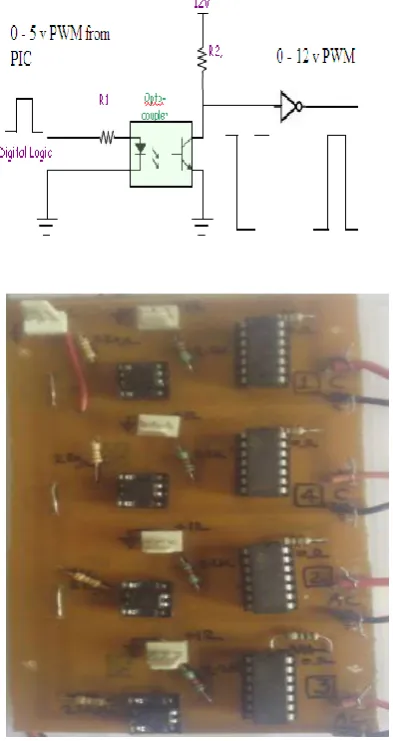 Figure 6: Opto coupler as Isolator & Driver 