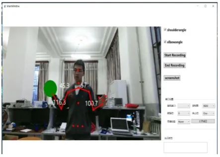 Figure 4. Software operation interface. 