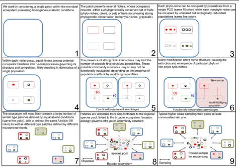 Fig. 1 A phylogenetically constrained assembly model