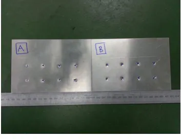 Figure-3.Center-punched Samples. 