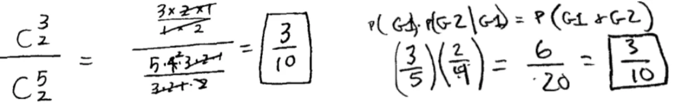 Figure 10.  Two  solution  strategies  for  the  Work-Group  problem.  The  panel  on  left  shows  an  example  of  a  participant  using  the  outcome-search  strategy  for  the  Work-Group  problem