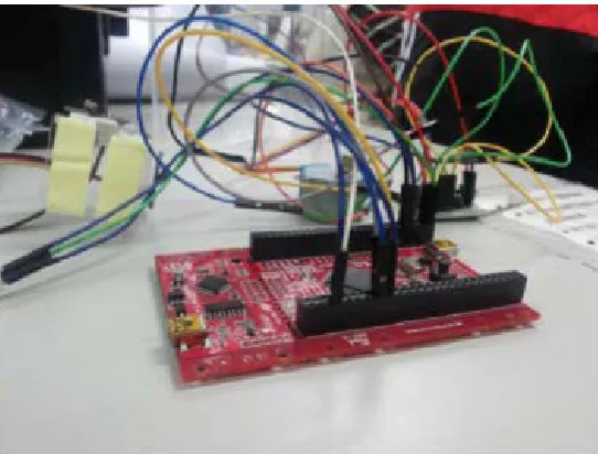 Figure 7: PD0 to PD4 pin connection of HT66F50 ULN2803 and stepper motor  