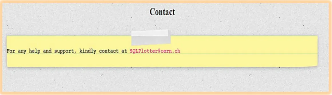 Figure 10: Snapshot- Contact Us Screen 