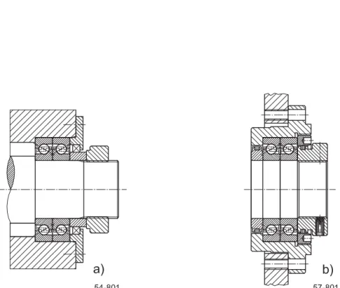 Figure 4.1: Development to easier to machine and to mount applications for ball screw supports.