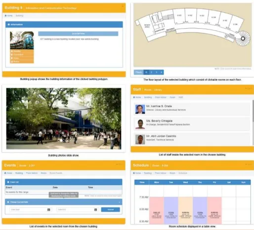 Figure 3. 1MUST Web Interactive Campus Map Home Page 