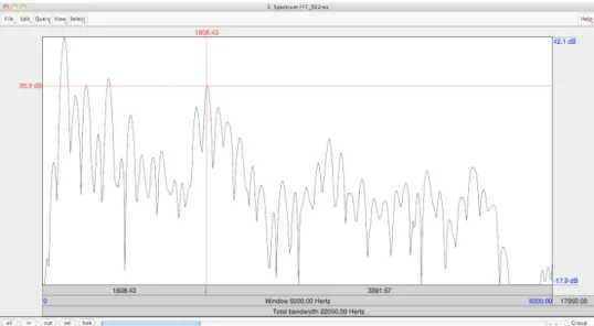 Figure 5: A spectral slice Editor window
