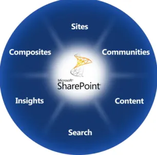 Figure 01: Capability areas of Microsoft SharePoint 2010 