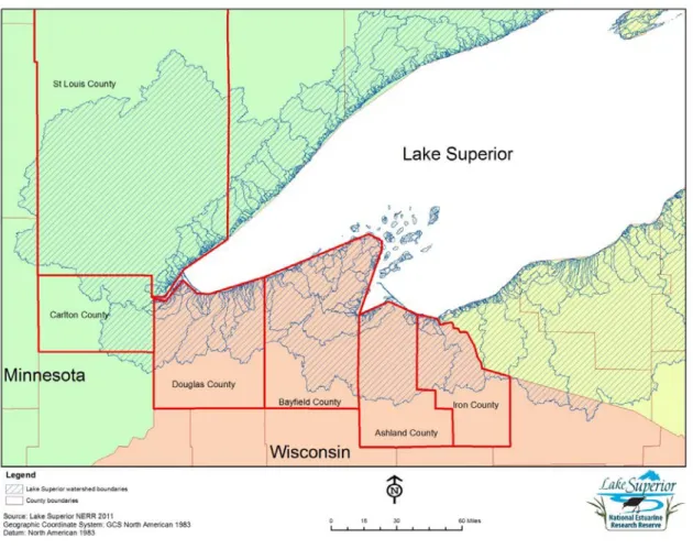 Figure 1.  Needs Assessment’s Geographic Area  