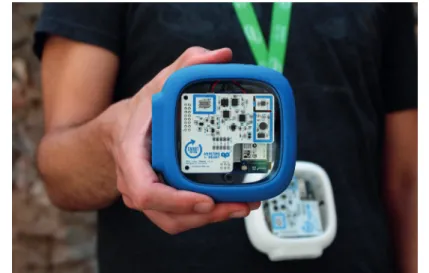 Fig. 16.2  The Smart Citizen Kit, a DIY and open source sensor.  