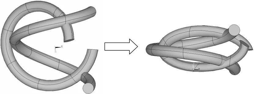 Figure 5. The mesoscopic deformation process in RMM. 