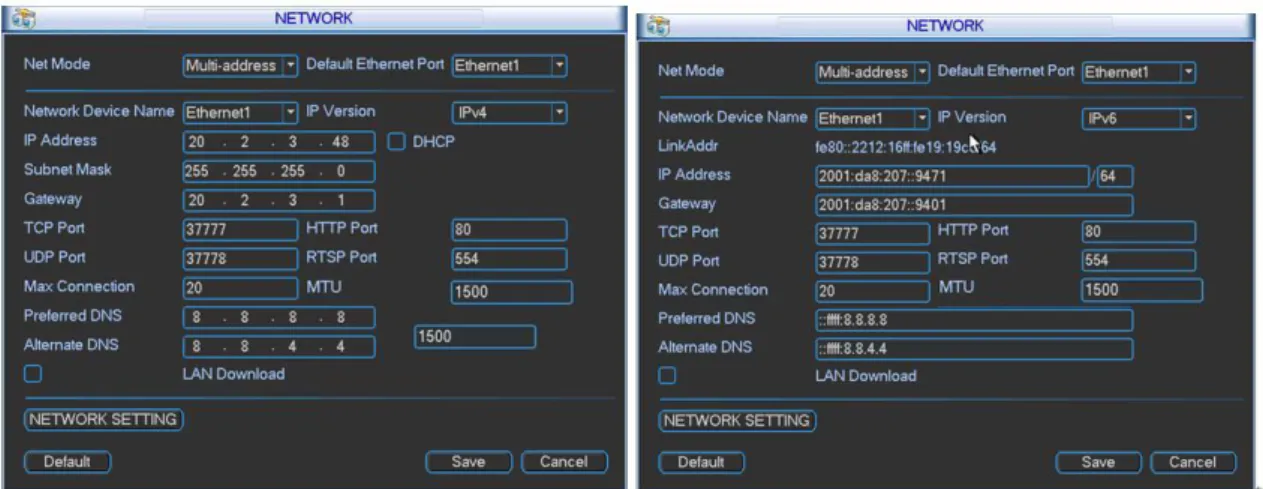 Figure 2-26  2.7.1  Network Setting  
