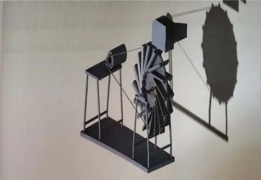 Fig. 1 CATIA model of flywheel turbine 