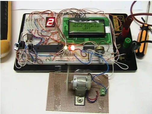 Figure 14a: Output signals at duty cycle 25% Horizontal: 1 msec/div. 