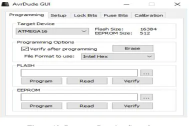 Figure 10: Program Burning Snapshot  