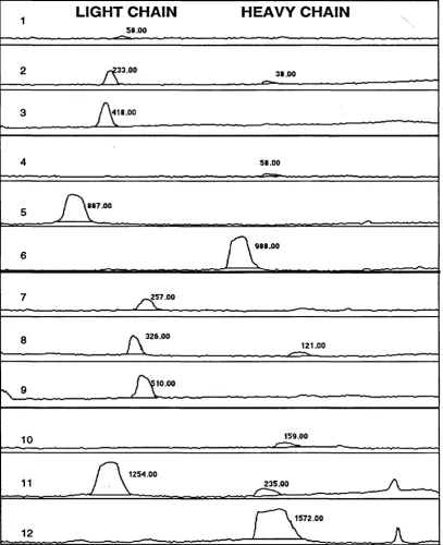 Figure 3.15. Analysis of Western blots by densitometry using higher 