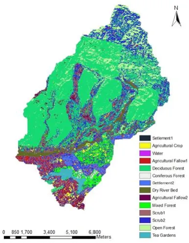 Figure 3: Soil Map of Ton Watershed 