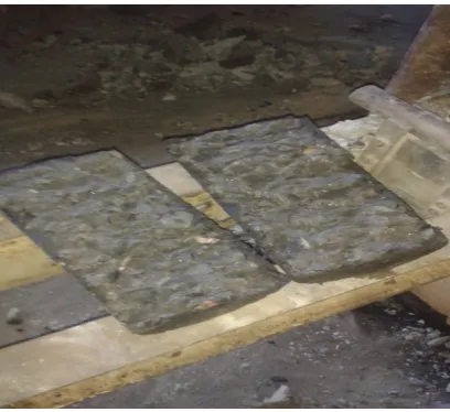 Fig 16. Compressive strength against time of curing for unground SCBA