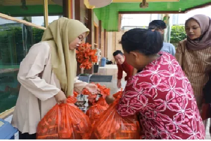 Figure 3. Students’ enthusiasm when doing charity 