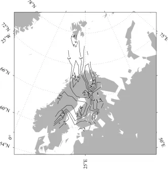 Fig. 9. Logarithm of the integrated conductivity (units in S/m) from the surface to the 60 km depth (i.e
