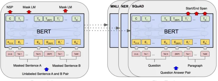 Figure 2.9: BERT’s Architectures [26]
