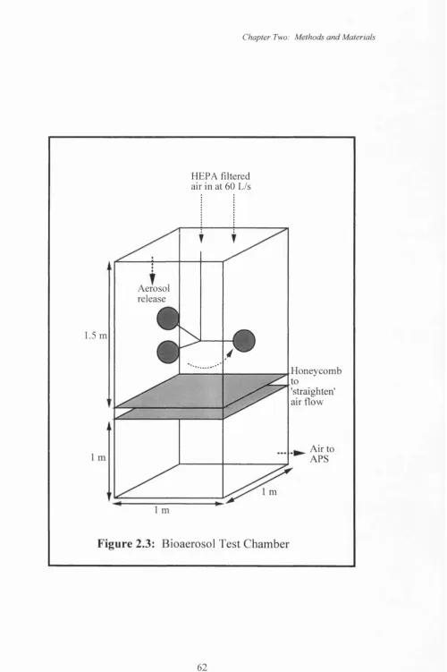 Figure 2.3: Bioaerosol Test Chamber