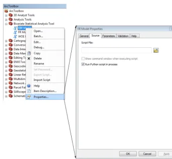 Figure 5. Graphic interface of the WoE tool.