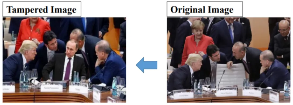 Figure 2.3: Tampered images