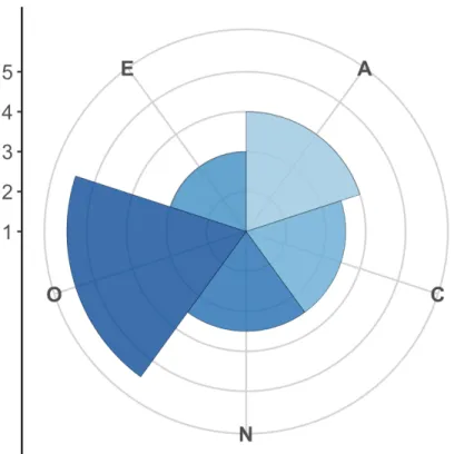 Figure 2. Big Five Personality Profile. 