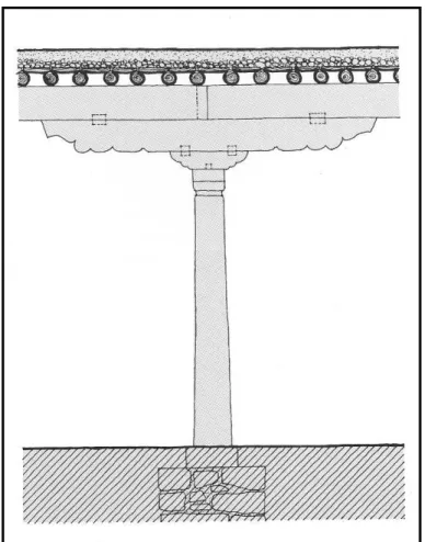 Figure 9  Column support system with stone base  Source: www.thf.org 