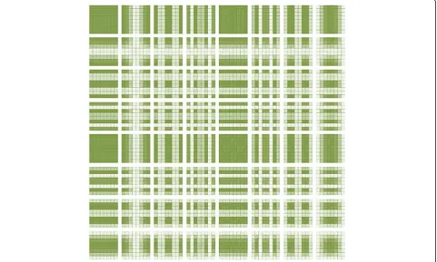 Fig. 2 Sixty-four virtually colored DCT basis functions for 8 × 8 patch size, where M = N = 8