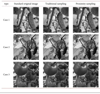 Figure 5. Separation of pixel block interlaced neighbor scan acquisition.