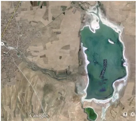 Figure 8, 9. Images of BeyĢehir Lake  