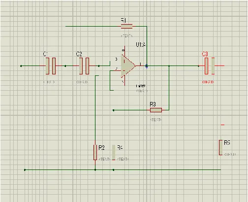 Fig 1.9 (Frequency response of various orders of the low pass Butterworth filter)  