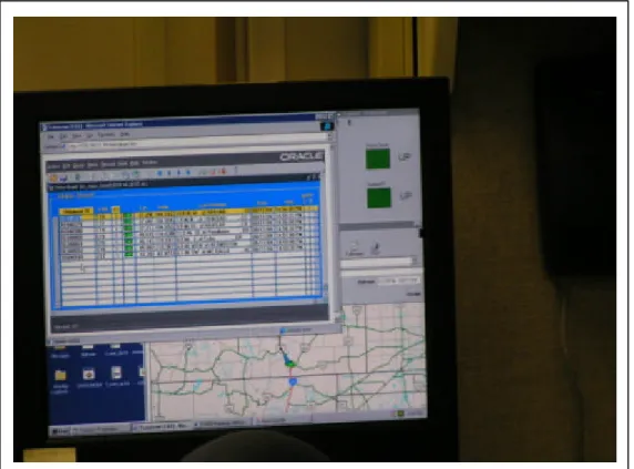 Figure 4 – TRANSCOM Status Board Screen 