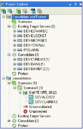 Figure 2-3    Project Explorer Tree