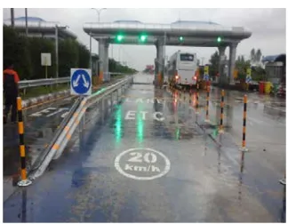 Figure 11. ETC Lane of No.3 Joint at Yangon-Mandalay High  Way 