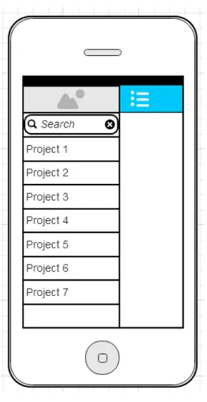 Figure 10: Project List