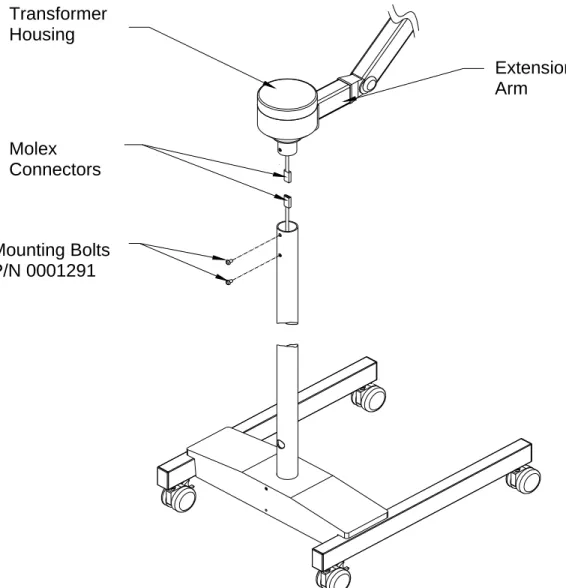 FIGURE 14: Arm Assembly to Upright Pole Installation 