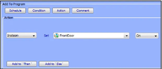 Figure 30: Adding a Then Statement 