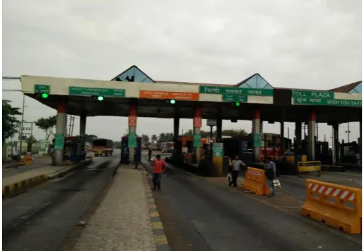 Figure 8: Toll Collection using RFID Technology Source 