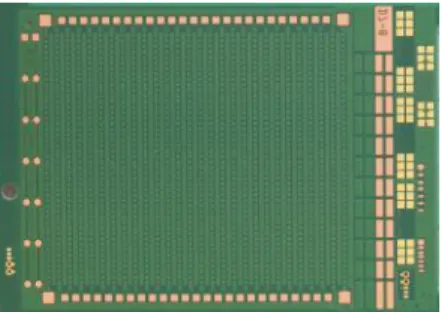 Figure 9: Bareboard daisy chain coupon for thermo cycling 