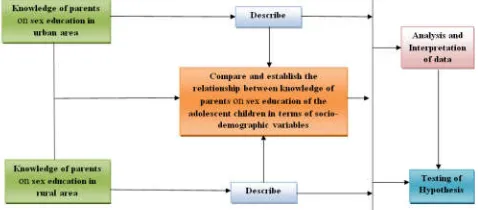 Figure 1. Schematic representation of descriptive comparative 