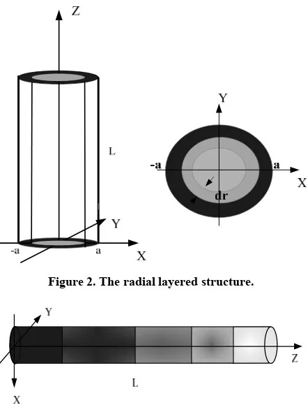 Figure 2. The radial layered structure. 