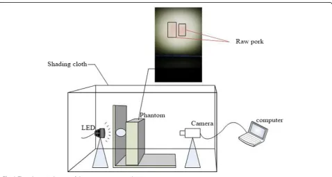 Fig. 2 The schematic diagram of the experiment system device