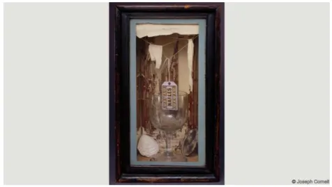 Figure 4 Naples (1942), 11 ¼ x 6 ¾ x 4 ¾ “, Joseph Cornell,  